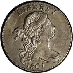 1801 1C 1/000 AU55 Tooled, Burnished Uncertified