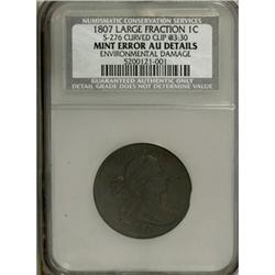 1807 1C Large Fraction--Curved Clip Between 3