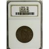 Image 3 : 1818 1C MS65 Brown NGC