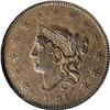 Image 1 : 1834 1C Lg 8, Lg Stars, Med Letters AU55 NGC.