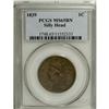 Image 3 : 1839 1C Silly Head MS65 Brown PCGS