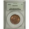 Image 3 : 1853 1C MS65 Red PCGS