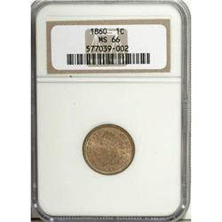 1860 1C MS66 NGC
