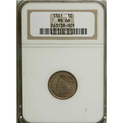 1861 1C MS66 NGC