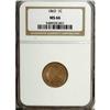Image 3 : 1863 1C MS66 NGC
