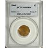 Image 3 : 1866 1C MS65 Red PCGS