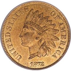 1872 1C MS65 Red ICG