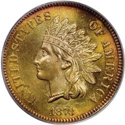 1873 1C Closed 3 MS65 Red PCGS