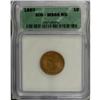 Image 3 : 1880 1C MS66 Red ICG