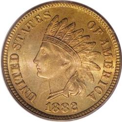 1882 1C MS66 Red PCGS
