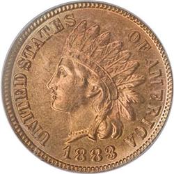 1883 1C MS66 Red PCGS