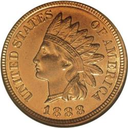 1888 1C MS65 Red NGC