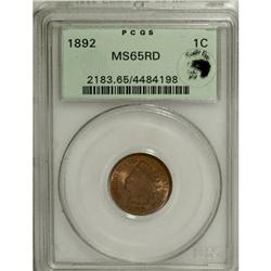 1892 1C MS65 Red PCGS