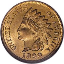 1898 1C MS66 Red NGC