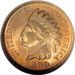 1899 1C MS66 Red NGC