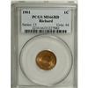 Image 3 : 1901 1C MS66 Red PCGS