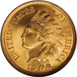 1906 1C MS66 Red NGC