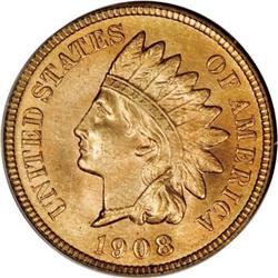 1908 1C MS66 Red PCGS