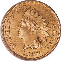 1908-S 1C MS65 Red PCGS