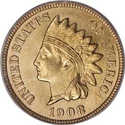 1908-S 1C MS66 Red PCGS