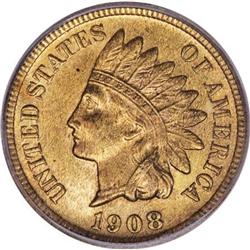 1908-S 1C MS66 Red ICG