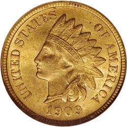 1909-S 1C MS65 Red NGC