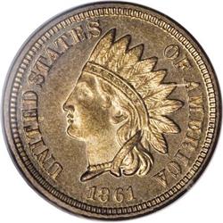 1861 1C PR64 PCGS