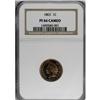 Image 3 : 1863 1C PR66 Cameo NGC