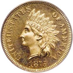 1875 1C PR65 Red PCGS