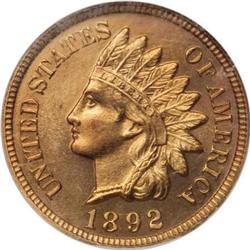 1892 1C PR66 Red NGC