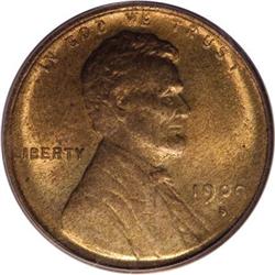 1909-S VDB 1C MS64 Red PCGS