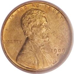 1909-S VDB 1C MS65 Red PCGS