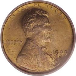 1909-S VDB 1C MS65 Red PCGS