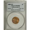 Image 1 : 1909-S 1C S Over Horizontal S MS65 Red PCGS