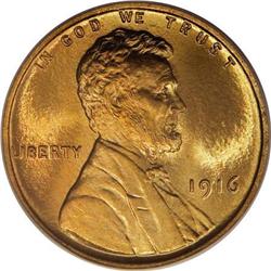 1916 1C MS67 Red PCGS