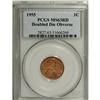 Image 3 : 1955/55 1C Doubled Die Obverse MS63 Red PCGS