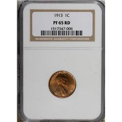 1913 1C PR65 Red NGC