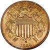 Image 1 : 1864 2C Small Motto MS64 Red and Brown NGC