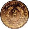 Image 2 : 1865 2C PR65 Red NGC