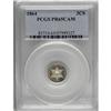 Image 3 : 1864 3CS PR65 Cameo PCGS