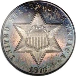 1873 3CS PR65 PCGS
