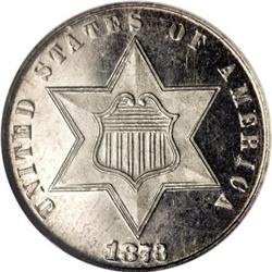 1873 3CS PR66 Cameo NGC