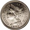 1883 3CN MS63 NGC