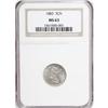Image 3 : 1883 3CN MS63 NGC