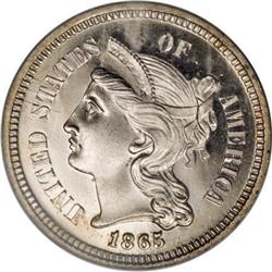 1865 3CN PR66 Deep Cameo NGC