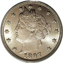 1897 5C MS66 PCGS