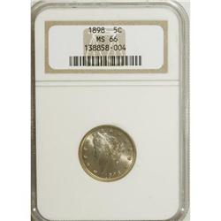 1898 5C MS66 NGC