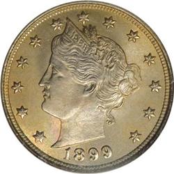 1899 5C MS67 NGC