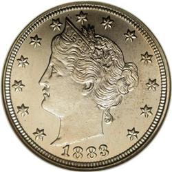 1883 5C No Cents PR67 NGC