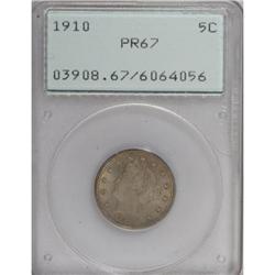 1910 5C PR67 PCGS
